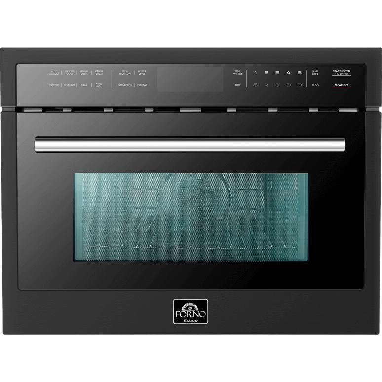  Forno 24-inch, 1.6 cu. ft. Built-In Microwave Oven with Convection Technology FMWDR3093-24BLK IMAGE 2