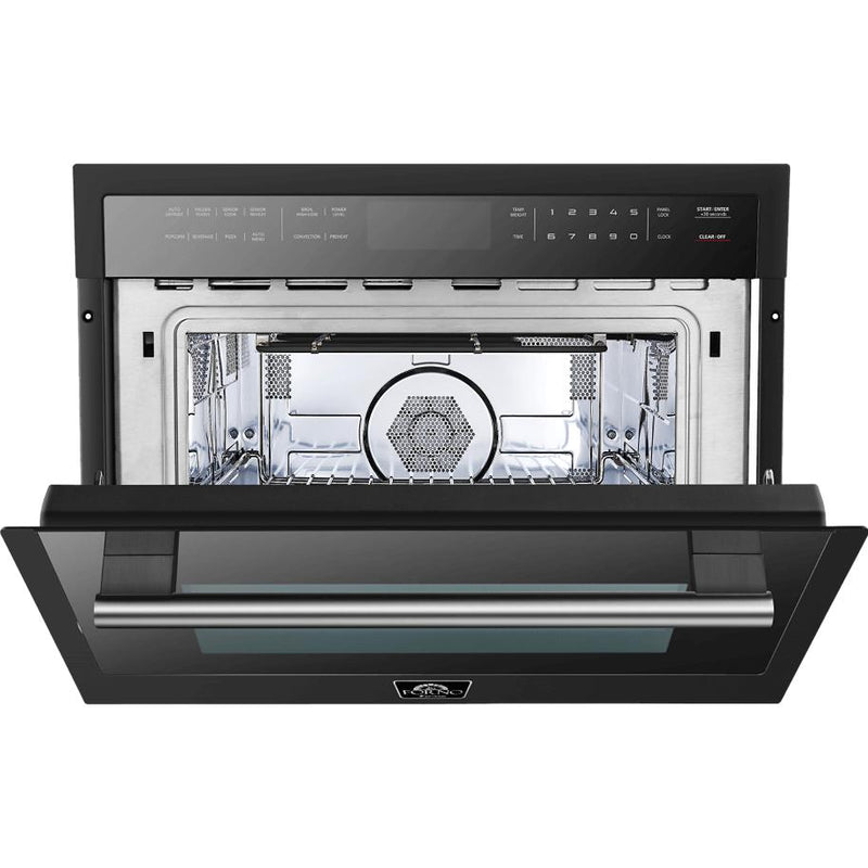  Forno 24-inch, 1.6 cu. ft. Built-In Microwave Oven with Convection Technology FMWDR3093-24BLK IMAGE 4