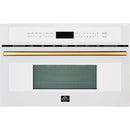  Forno 30-inch, 1.6 cu. ft. Built-in Microwave Oven with Convection Technology FMWDR3093-30WHT IMAGE 1