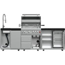  Forno Bulnes Outdoor Kitchen Center with 30-Grill and Beverage Center FODKT2506BLK IMAGE 2