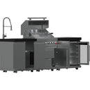  Forno Bulnes Outdoor Kitchen Center with 30-Grill and Beverage Center FODKT2506BLK IMAGE 3