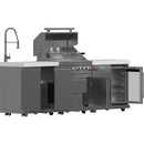  Forno Bulnes Outdoor Kitchen Center with 30-Grill and Beverage Center FODKT2506WHT IMAGE 4