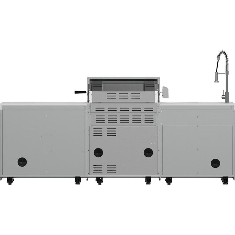  Forno Bulnes Outdoor Kitchen Center with 30-Grill and Beverage Center FODKT2506WHT IMAGE 6