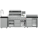  Forno Bulnes Outdoor Kitchen Center with Grill FODKT2520BLK IMAGE 2