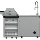  Forno Bulnes Outdoor Kitchen Center with Grill FODKT2520BLK IMAGE 5
