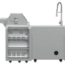  Forno Bulnes Outdoor Kitchen Center with Grill FODKT2520WHT IMAGE 5
