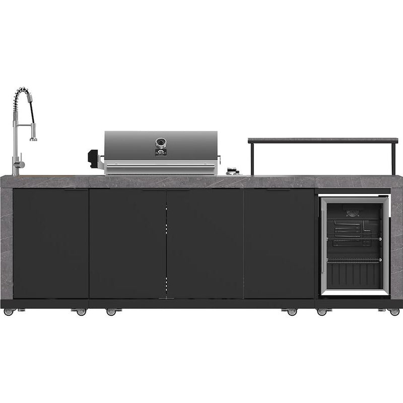  Forno Rimini Outdoor Kitchen Center with Grill FODKT2544BLK IMAGE 1