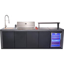  Forno Rimini Outdoor Kitchen Center with Grill FODKT2544BLK IMAGE 2