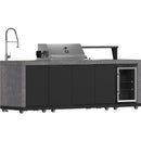  Forno Rimini Outdoor Kitchen Center with Grill FODKT2544BLK IMAGE 3