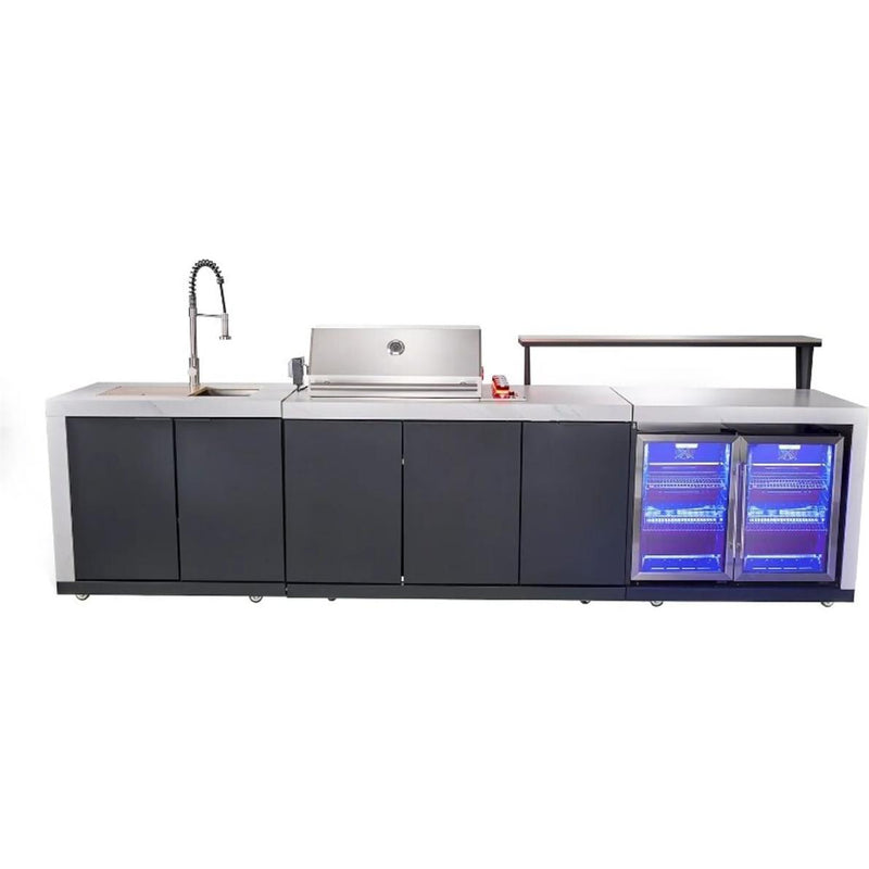  Forno Rimini Outdoor Kitchen Center with Grill FODKT2575WHT IMAGE 1