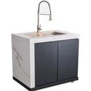  Forno Rimini Outdoor Kitchen Center with Grill FODKT2575WHT IMAGE 4