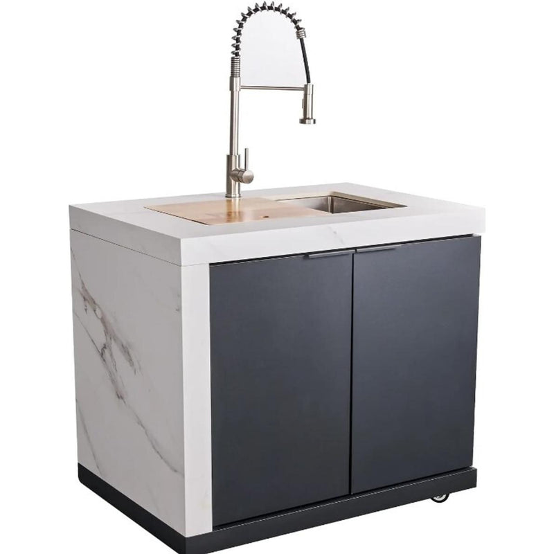  Forno Rimini Outdoor Kitchen Center with Grill FODKT2575WHT IMAGE 4