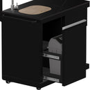  Forno All Aperto Outdoor Kitchen Center with Grill FODKT2582BLK IMAGE 12