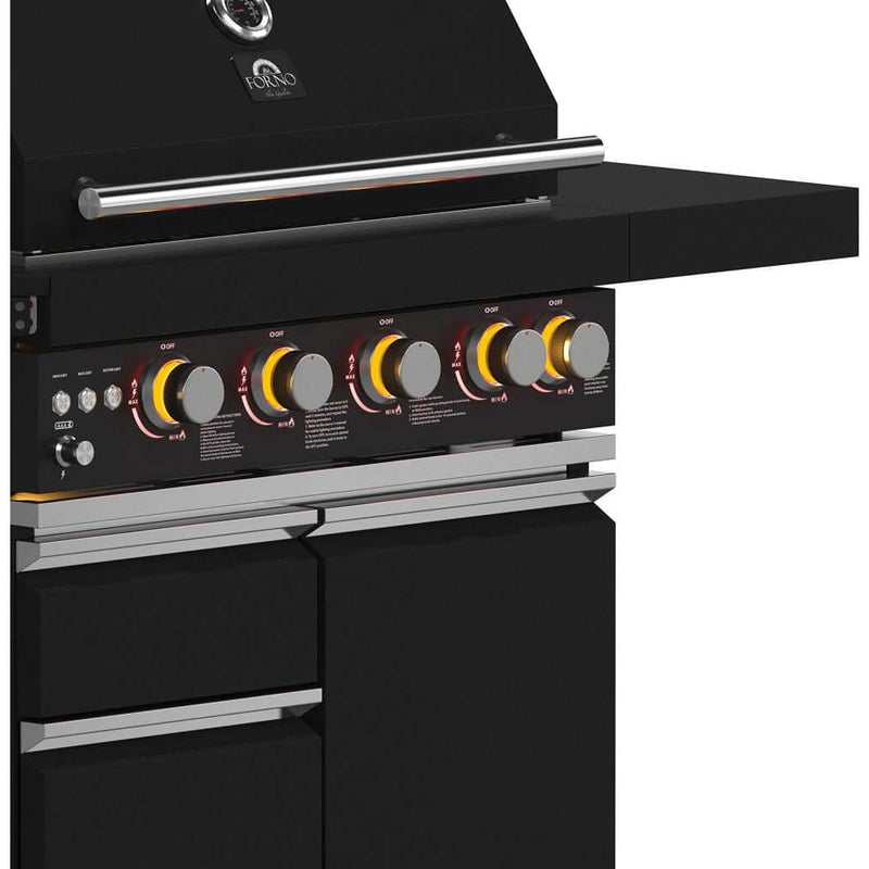  Forno All Aperto Outdoor Kitchen Center with Grill FODKT2582BLK IMAGE 14