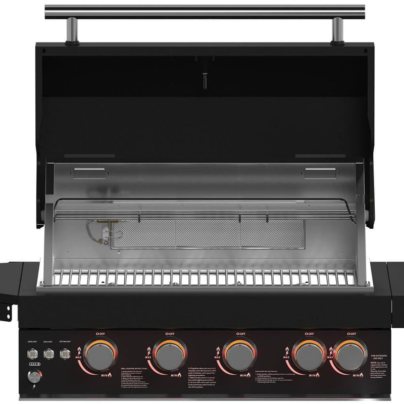  Forno All Aperto Outdoor Kitchen Center with Grill FODKT2582BLK IMAGE 16