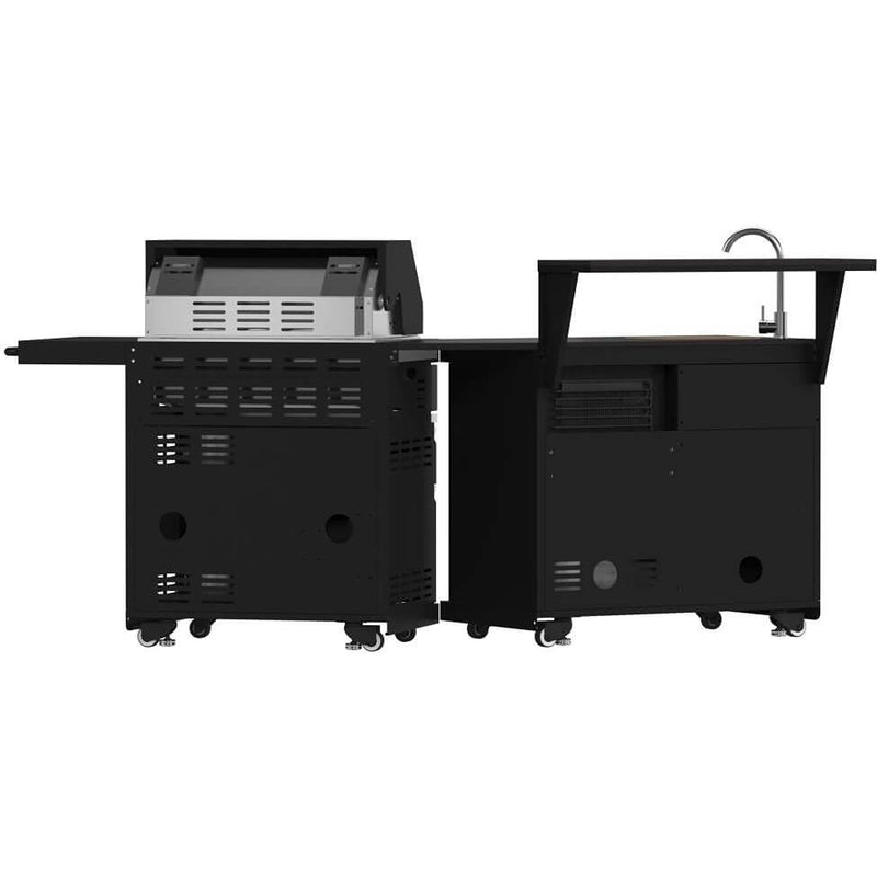  Forno All Aperto Outdoor Kitchen Center with Grill FODKT2582BLK IMAGE 18