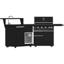  Forno All Aperto Outdoor Kitchen Center with Grill FODKT2582BLK IMAGE 1