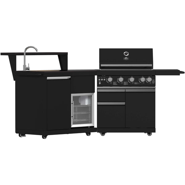  Forno All Aperto Outdoor Kitchen Center with Grill FODKT2582BLK IMAGE 1