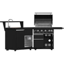  Forno All Aperto Outdoor Kitchen Center with Grill FODKT2582BLK IMAGE 3