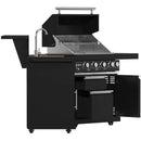  Forno All Aperto Outdoor Kitchen Center with Grill FODKT2582BLK IMAGE 4