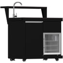  Forno All Aperto Outdoor Kitchen Center with Grill FODKT2582BLK IMAGE 9