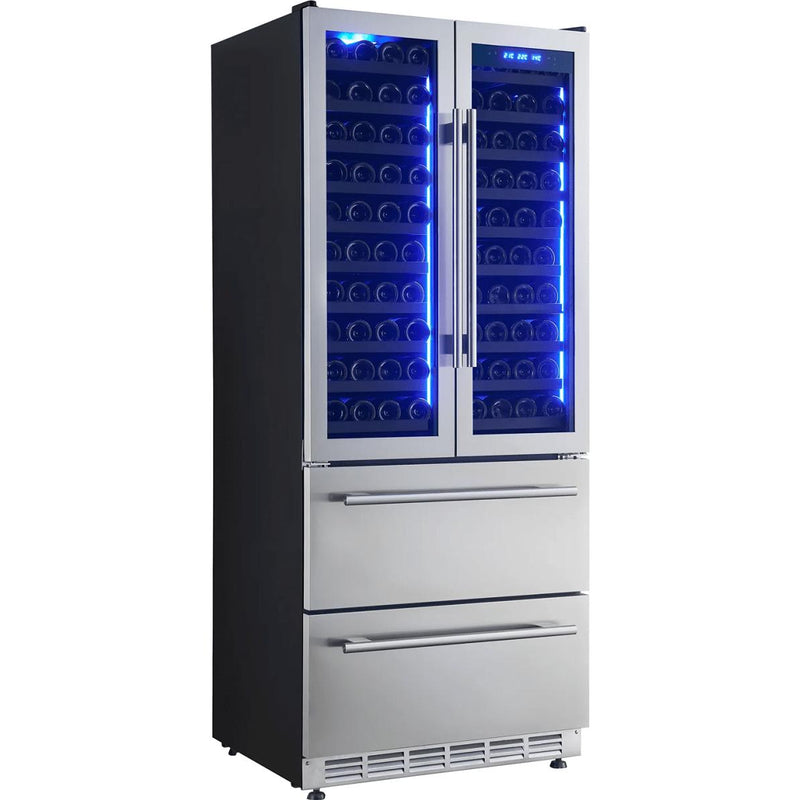  Forno Campania 17.7 cu. ft. Combination Wine Cooler and Beverage Drawers FWCDR6635-32S IMAGE 3