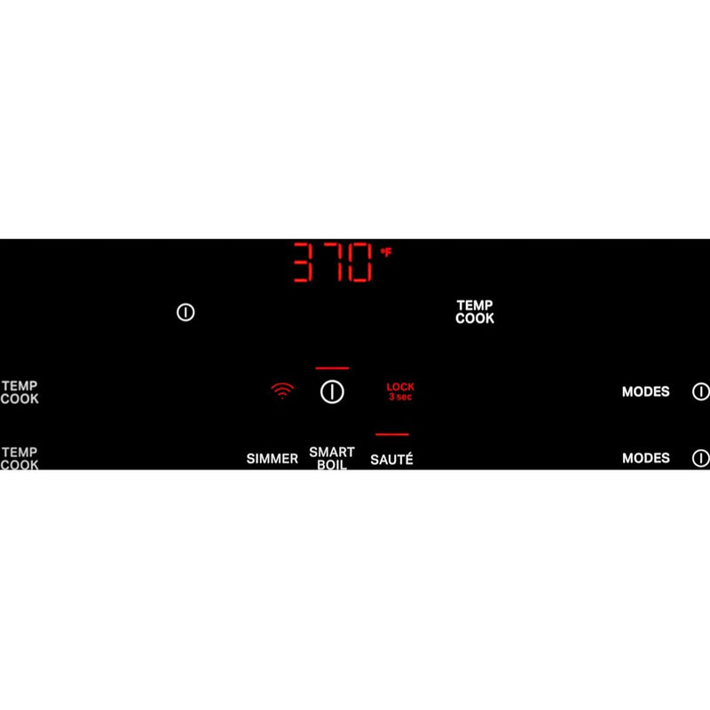 KitchenAid 30-inch Built-in Temp Cook™ Induction Cooktop with 5 Cooking Zones KCIT730SBL IMAGE 5