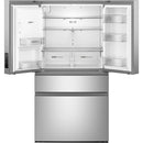  Whirlpool 36-inch, 29 cu. ft. French Door Refrigerator with In-Door Water and Ice Maker WRMF3536SZ IMAGE 2