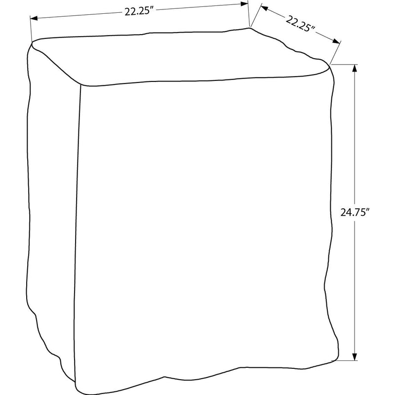 Monarch I 4110 Accent Table - Grey IMAGE 3