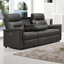 IFDC Power Reclining Leather Match Sofa IF 8140 - S IMAGE 1