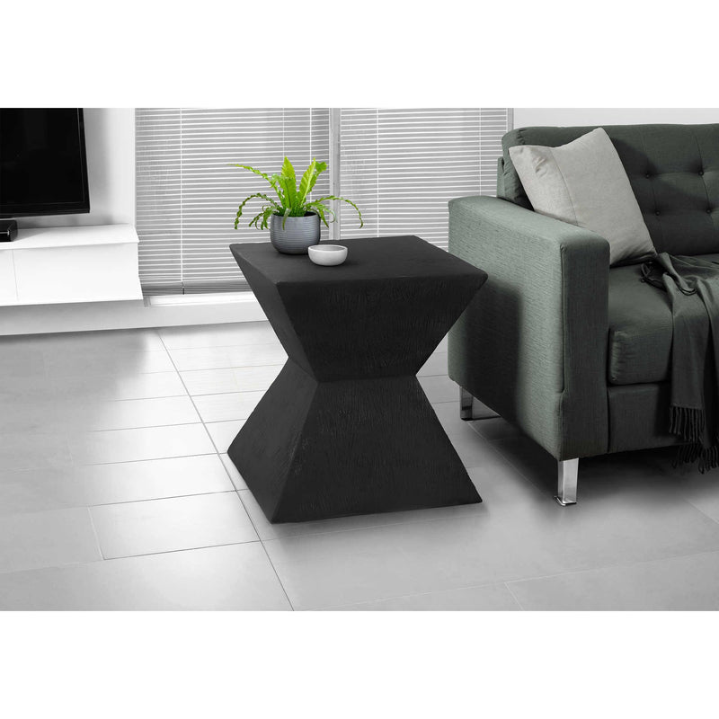 Monarch I 4127 25" Accent Table - Black IMAGE 2