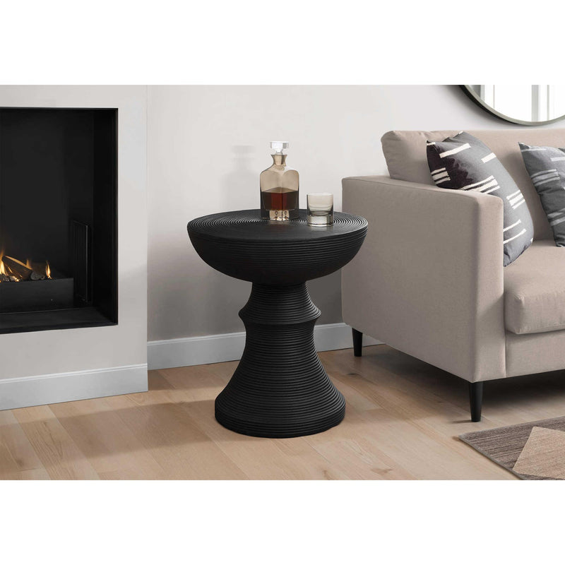 Monarch I 4146 25" Accent Table - Black IMAGE 2