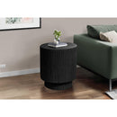 Monarch I 4150 25" Accent Table - Black IMAGE 2
