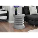 Monarch I 4152 25" Accent Table - Grey IMAGE 3