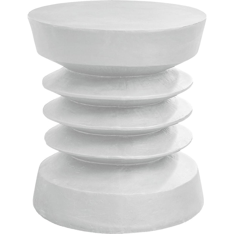 Monarch I 4153 25" Accent Table - White IMAGE 1