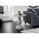 Monarch I 4160 25" Accent Table - Grey IMAGE 2