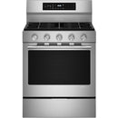  KitchenAid 30-inch Smart Freestanding Gas Range with Convection KFGS530SPS IMAGE 1