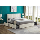 IFDC Beds Queen IF-5407 Platform Bed with Storage Queen IMAGE 2