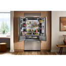  KitchenAid 36-inch, 20.8 cu. ft. Built-in French 3-Door Refrigerator KBFN536SPS IMAGE 18