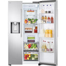  LG 36-inch, 27 cu.ft. Side-by-Side Refrigerator with Craft Ice® LL27T3530S IMAGE 4