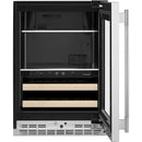 KitchenAid 4.89 cu. ft. Undercounter Beverage Center with Two Zones KUBR524SPS IMAGE 8