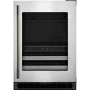  KitchenAid 4.89 cu. ft. Undercounter Beverage Center with Two Zones KUBR524SSB IMAGE 1
