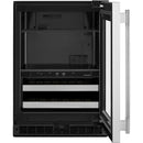  KitchenAid 4.89 cu. ft. Undercounter Beverage Center with Two Zones KUBR524SSB IMAGE 2
