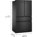  Whirlpool 36-inch, 30 cu. ft. French 4-Door Refrigerator WRMF3336SV IMAGE 4