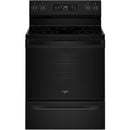  Whirlpool 30-inch Electric Range with Air Cooking Technology and Steam Clean YWFES4530SB IMAGE 1