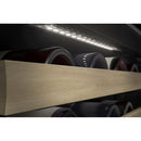  KitchenAid 46-Bottle Undercounter Wine Cellar with Full-Extension Wood-Front Racks KUWR524SPS IMAGE 5
