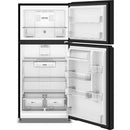  Whirlpool Freestanding Top Freezer Refrigerator WRTX5419SB IMAGE 2