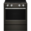  KitchenAid 30-inch Slide-in Electric Range with  Convection Cooking Modes YKSES530SBE IMAGE 5