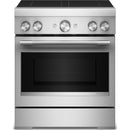  KitchenAid 30-inch Freestanding Induction Range with 4 Elements KFIS930SSS IMAGE 1