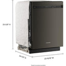  KitchenAid Built-in Dishwasher with Third Level Jet Rack KDFS324SBE IMAGE 6